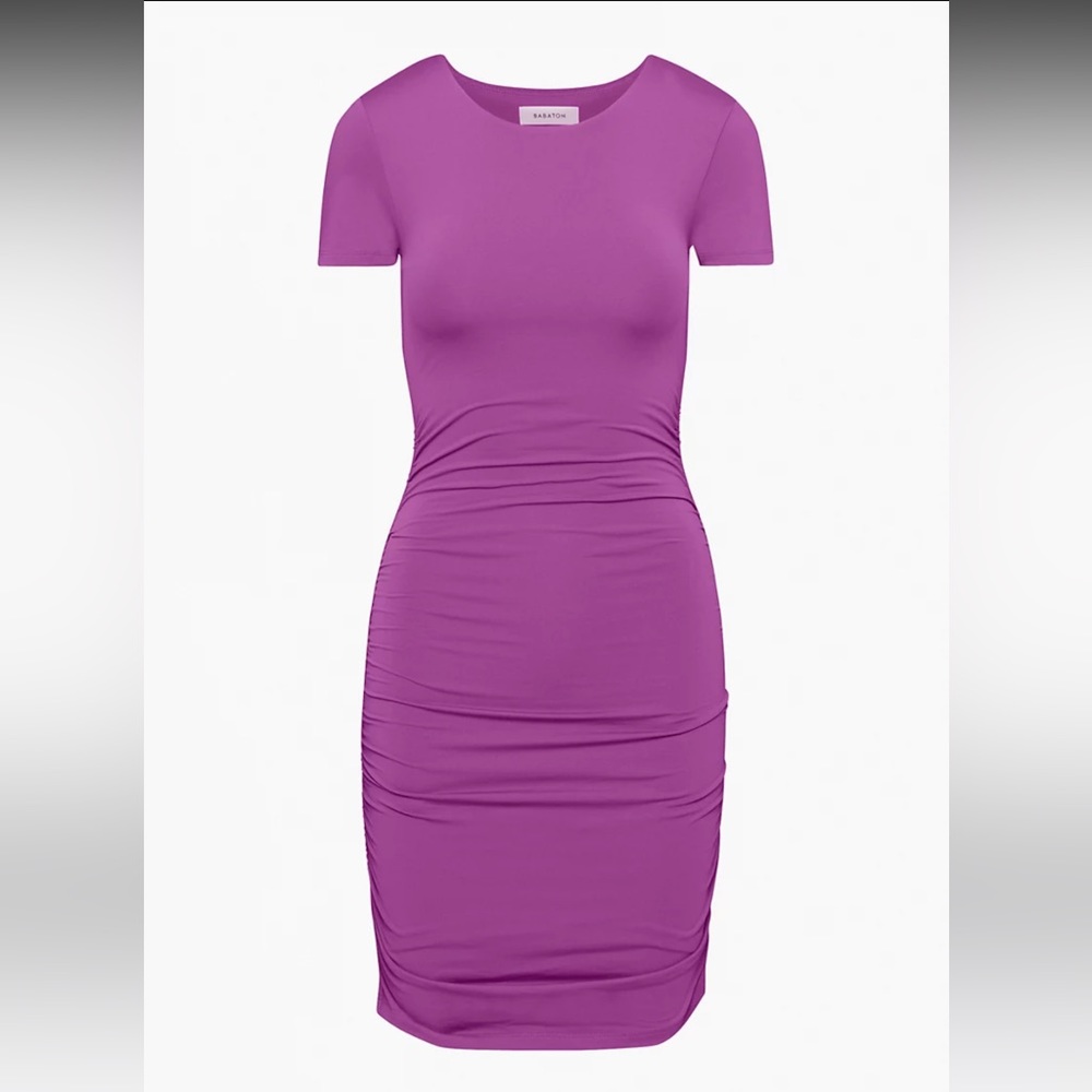NWOT Aritzia Babaton Contour Ruched Mini Dress